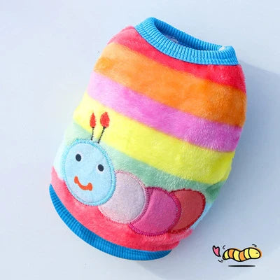 Warm Fleece Pet Coat | Winter Outfit